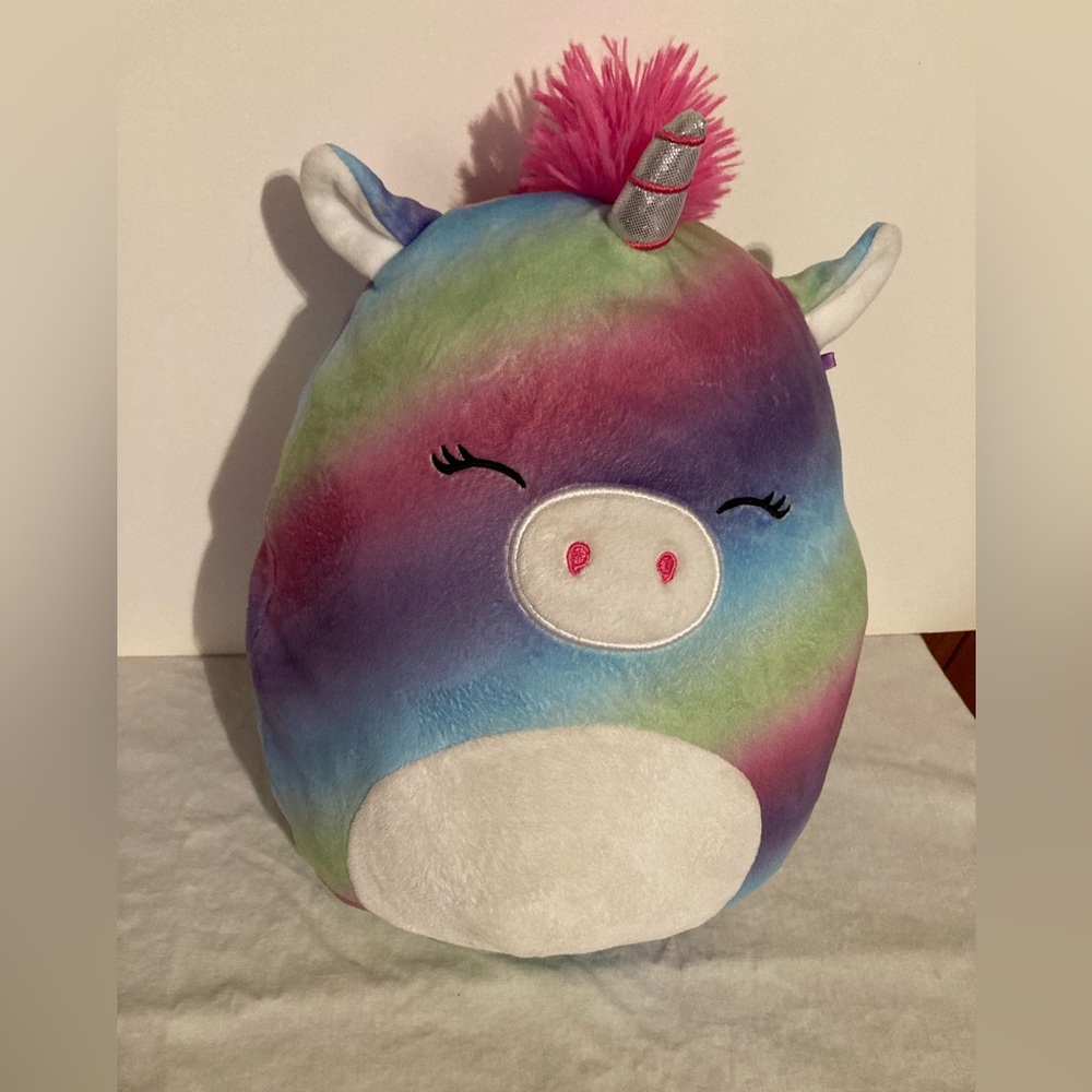 Squishmallows rainbow Unicorn